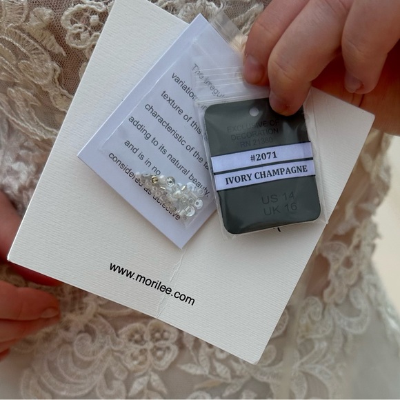 Morilee Rebecca wedding gown NWT - Picture 6 of 12